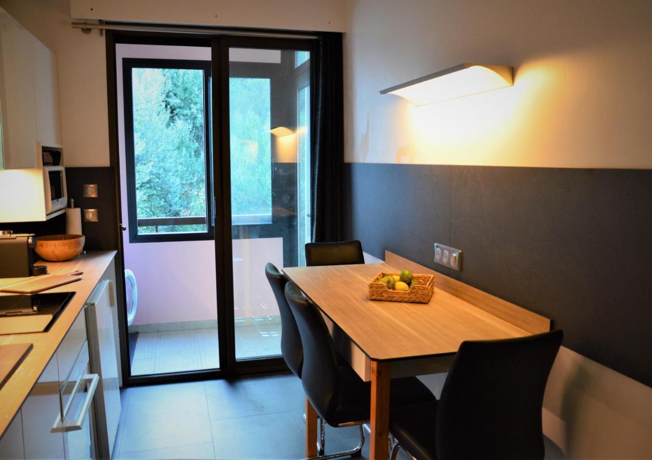 Grand T2 Standing Ajaccio Proche Centre Et Plages Vue Panoramique Parking Prive Luaran gambar